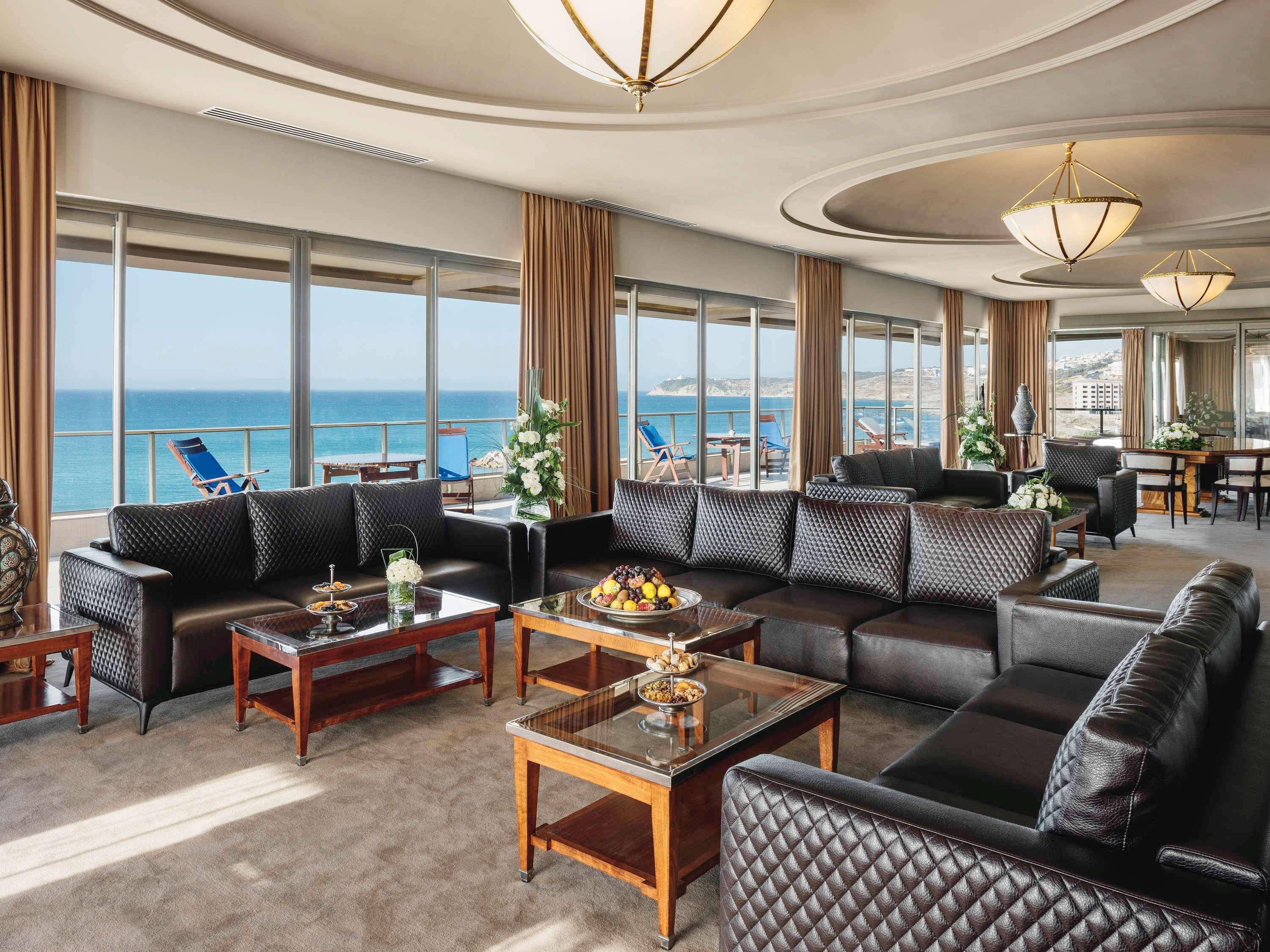 Moevenpick Hotel & Casino Malabata Tanger Ngoại thất bức ảnh Club Lounge at the Hilton Tel Aviv